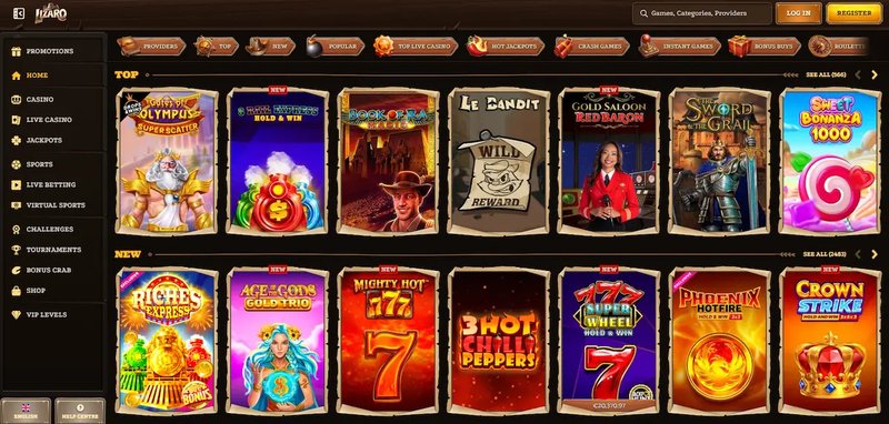 Lizaro casino in United Kingdom